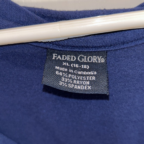 *PRICE FIRM* Faded Glory Navy Maxi Sleeveless Dress - Picture 6 of 8